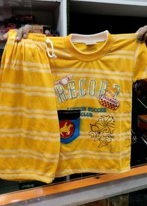 Boys Premium Quality Tshirt And And Baggy Shorts Set