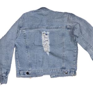 Distressed Denim Jacket