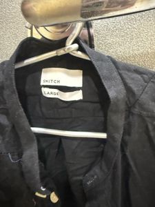 Snitch Black Button-Down Shirt - Size Large