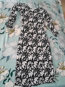 Black And White Kurta