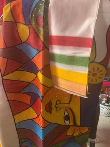 ❤️‍🔥HANDPRINTED COTTON SAREE❤️‍🔥