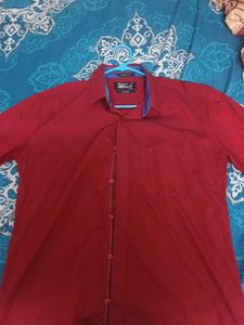 Red Casual Shirt