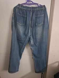 Split Hem Denim Jeans