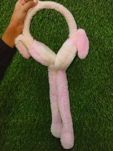 Cute Bunny Ear Warmer Scarf
