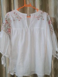 Cotton White Top