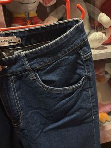 Dark Blue Denim Jeans