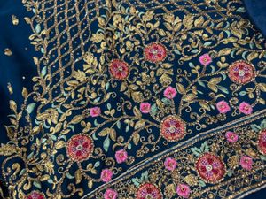 Ston Work Wedding Kurta Set