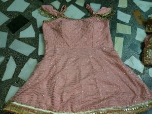 Pink Sharara set