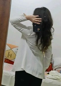 White Blazer With Snatched Fitting