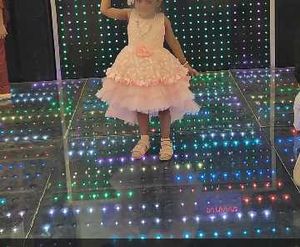 Cute Pink Party Dress, can heavy flared dre