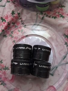 4pcs Badminton LI-NING brand new Grips Blac