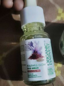 Organic Harvest Glow Face Serum And Cream
