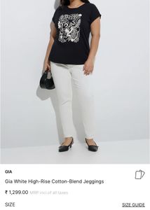 Westside Gia Curve White Jeans