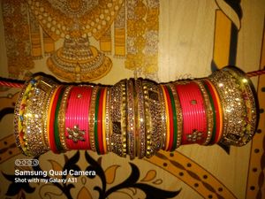 Colourfull Designer Choora Set
