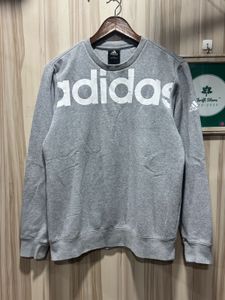 Adidas Essentials Crewneck Big Logo Sweatshirt