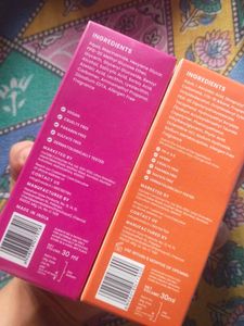 Sunscreen, Serum, Facewash, Moisturizer