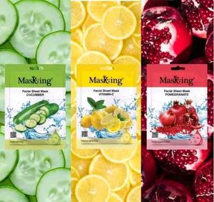 Facial Sheet Mask for Women &amp; Men Combo Pack Of 8