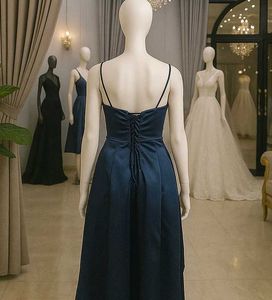 Sale🎊🎉Elegant Navy Blue Dress