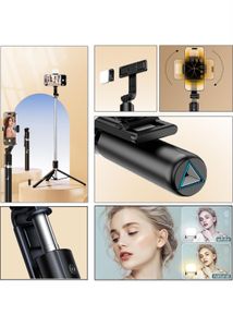 Kratos K9 Selfie Stick with Fill Light Tripod