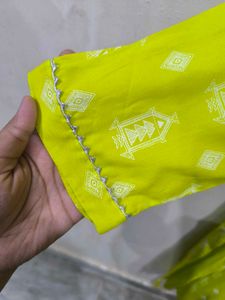 Lemon Green Kurti