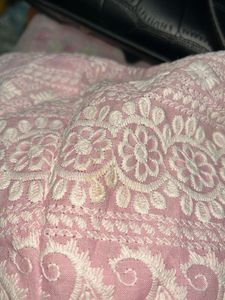 Embroidered Peplum Top