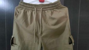 Stylish Beige Cargo Pants.