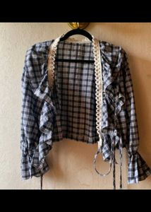 Vintage Print Shrug