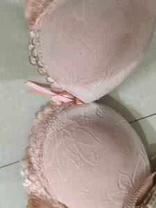 Pink Lace Bra - Size Unknown