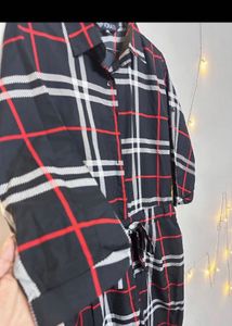 Checkered jumpsuit
