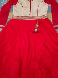 Elegant Red Gown