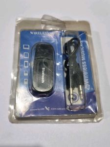 Bluetooth Receiver, Aux Cable &amp; Charging Cabl