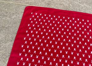 Playboy Red  Handkerchief Handy Bandana