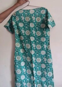 Light green Colour Printed Kurti