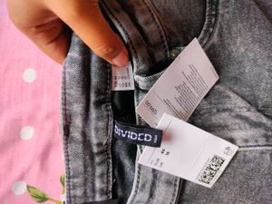H&amp;M Grey Jeans (New With Tag)
