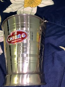 Cute Small Steel Bucket Or Serving Bucke