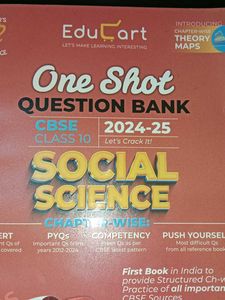 Educart CBSC One Shot Social Science Question Bank