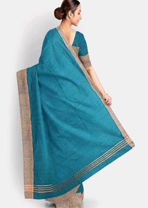Elegant Blue Saree