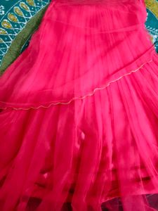 Hot Pink Lehenga skirt