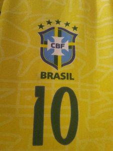 Vintage Brazil #10 Soccer Jersey