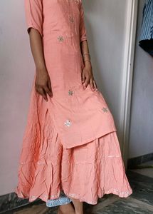 Kurti With Skirt