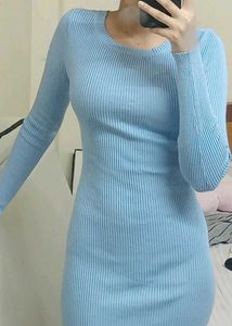 Baby Blue Bodycon Dress
