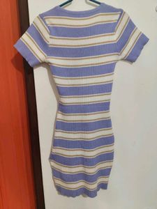 Striped Bodycon Mini Dress