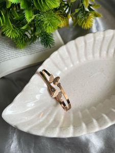 Stainless Steel Adjustable Butterfly Bracelet