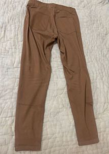 Brown Casual Pants