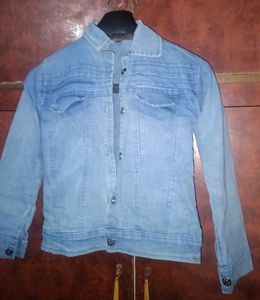 Classic Light Blue Denim Jacket for Women