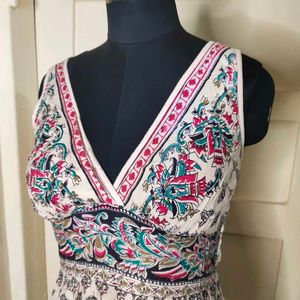 Deep Neck Goan Maxi