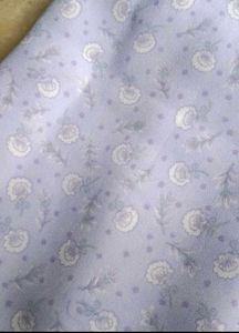 2 piece floral lavender suit (unstitched)