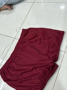 Maroon Mens Shorts