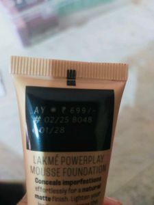 Lakme Powerplay Mousse Foundation