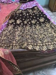 Elegant Embroidered Lehenga Set